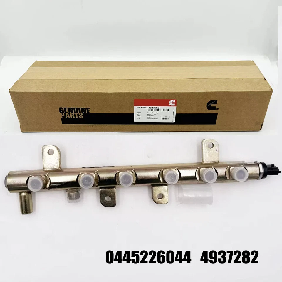 Riel de combustible diésel 0445226044 compatible con Cummins Dodge Ram 6,7 L 2007-2012 con sensor Foto 2 de 4