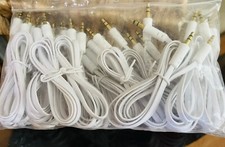 Wholesale price 20 Count Lot, 3.5mm Aux-in Cable for Car Stereo, 3 feet long.