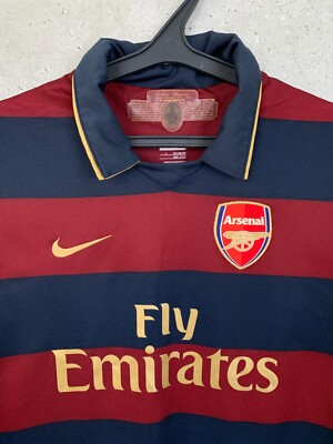ARSENAL 2007 2008 THIRD FOOTBALL SHIRT NIKE JERSEY YOUTH SIZE L