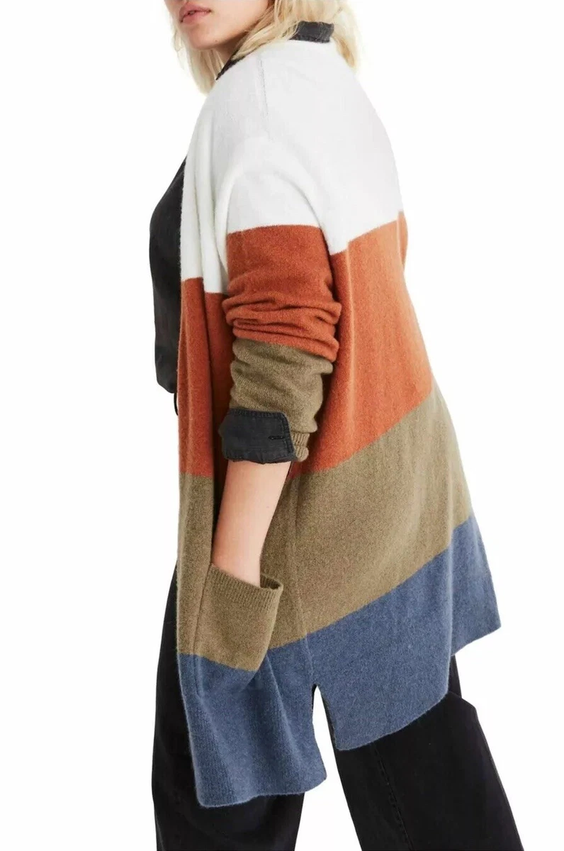 Kent colorblock long cardigan new arrivals
