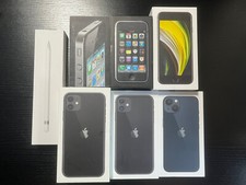 EMPTY Apple Device Boxes Lot Of 6 iPhone And 1 Apple Pencil