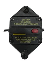 Eaton Bussman Manual Circuit Breaker 100A 48V DC 285100P