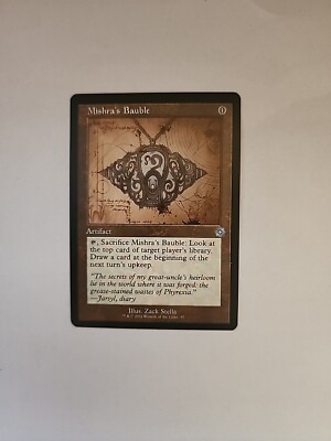 Mishra's Bauble - Retro Schematic #97 (NM) The Brothers' War: Retro Frame Artifa