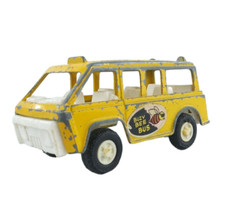 Tootsietoy Bus Buzy Bee Bus 1970 Yellow Busy Bee Old Vintage Made in USA