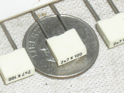10 X85EC 1270C EMI RFI POLYESTER PLASTIC FILM CAPACITOR 2700pF 2.7NF 100V USA