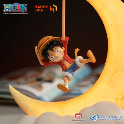 ONE PIECE Official Luffy Night Light Sensor Control Table LED Lamp