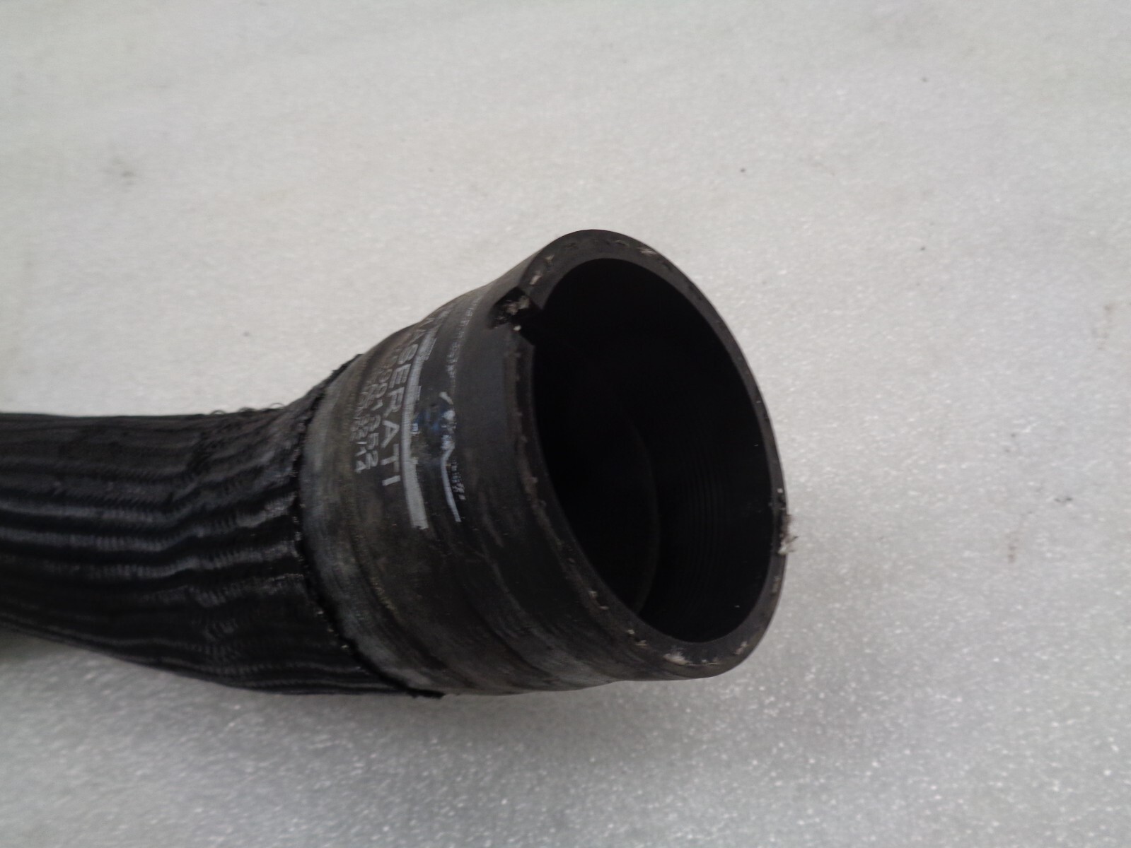2014-2019 Maserati Ghibli Left Driver Turbo Intercooler Hose Tube OEM AK2402125
