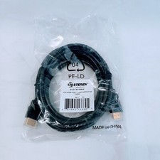 Steren HDMI High Speed W / Ethernet Cable 10 Ft 517-310BK