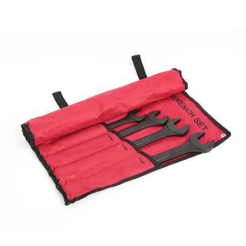 16pcs Combination Wrench Set SAE 1/4" to 1-1/4" with Roll Up Pouch Raised Panel - Picture 4 of 17