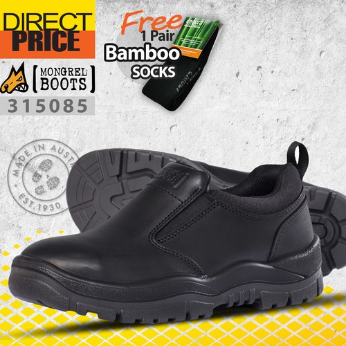 stylish black work shoes