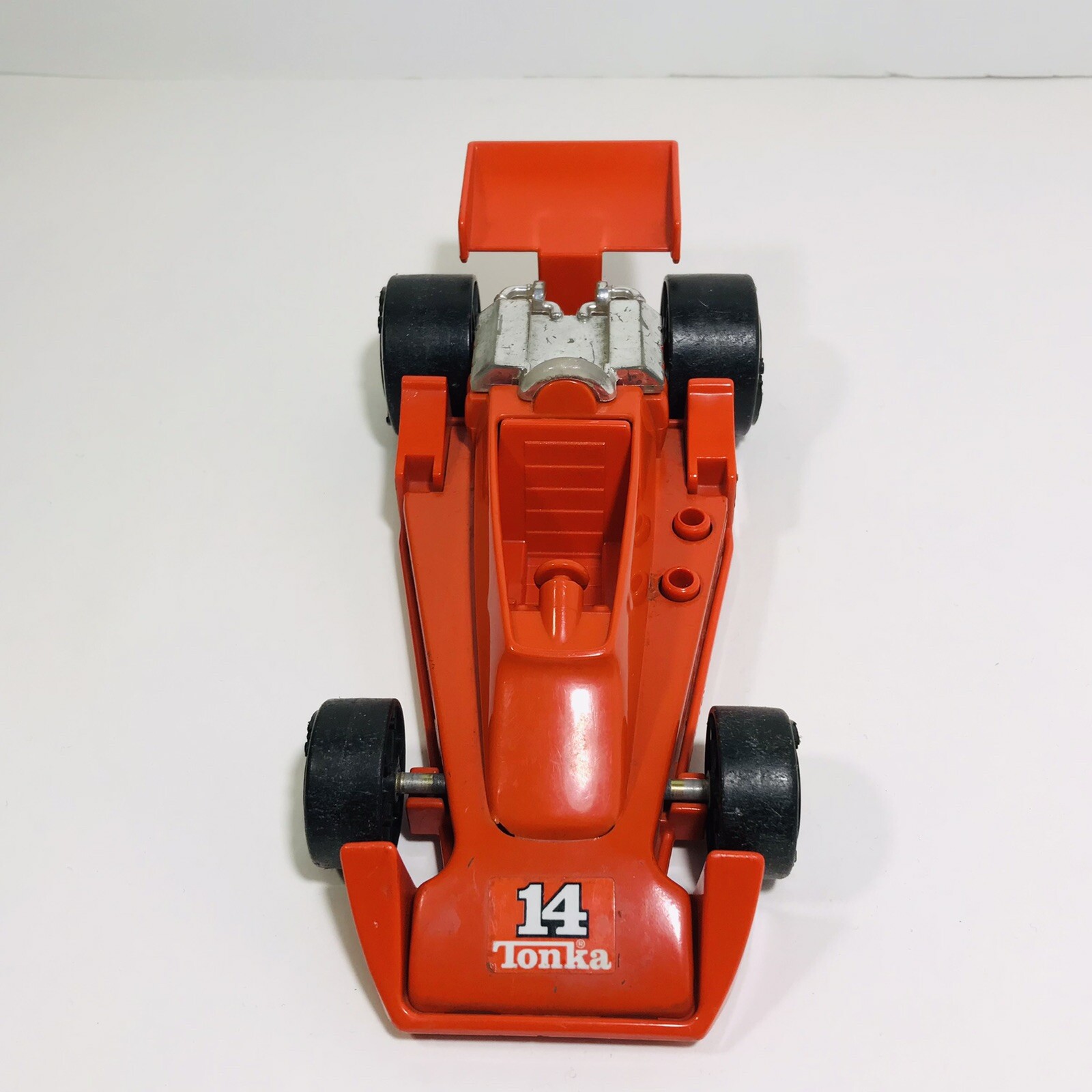 Tonka Indy Race Car 14 AJ Foyt Jr. 1979 Orange Vintage Toy