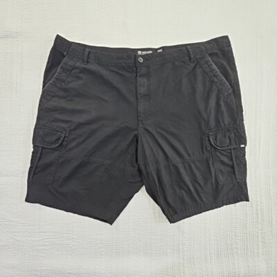 Ecko Unltd Shorts Men's 48B Black Cargo Baggy Streetwear Outdoor Utility Y2K EUC