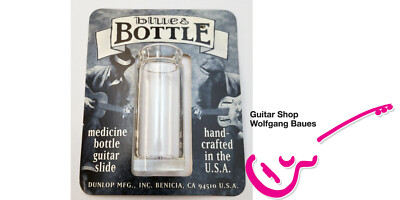 Dunlop Blues Bottle Medicine Bottle made in USA