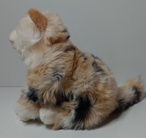 Marble Cat Plush Furry Soft Books A Million Realistic - Picture 2 of 8