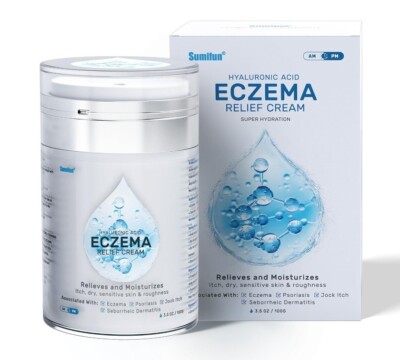 Sumifun Eczema Relief Hyaluronic Acid Moisturizer for Face Hand Dry Itchy.....32