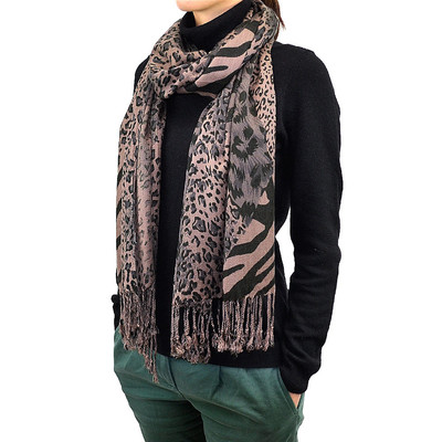 72'' Leopard Cheetah Zebra Animal Print Multi Color Fringe Tear Drop Soft Warm
