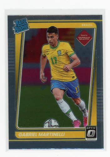2021-22 Panini Donruss Optic Rated Rookie GABRIEL MARTINELLI #182 - Brazil