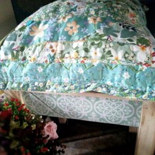 Handmade Patchwork Cushion. 