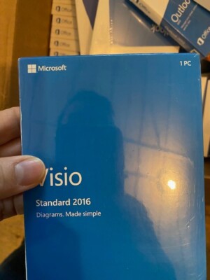 Microsoft Visio 2016 Standard - Sealed Brand New | eBay