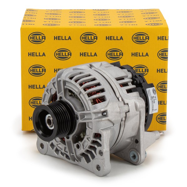 Hella Lichtmaschine 14V 90A FüR VW T4 2.0 Lupo Polo Arosa Ibiza Fabia 1.0-1.6-image