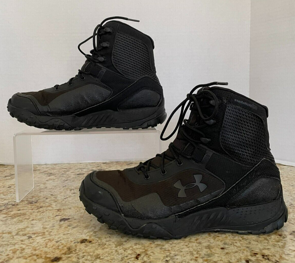 Under Armour Womens Valsetz Tactical Boots Black Size 7.5