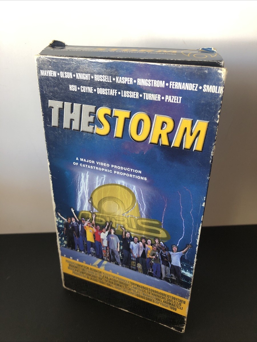 VTG Osiris The Storm VHS Skateboard Skate Video 1999 HSU Fernandez Smolik  Turner