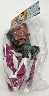 NIP RARE VINTAGE MR T PUNCHING PUPPET TOY FIGURE LOOKS JUST LIKE HIM TAIWAN 1980