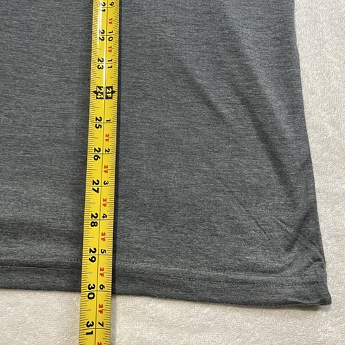 Chicago Blackhawks Herren grau Schlafshirt Gr. M lizenziert Vintage Blackhawk Logo - Bild 6 von 9