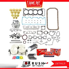89-94 Master Engine Rebuild Kit For Mazda B2600 2.6L L4 SOHC 12v DNJ EK450M