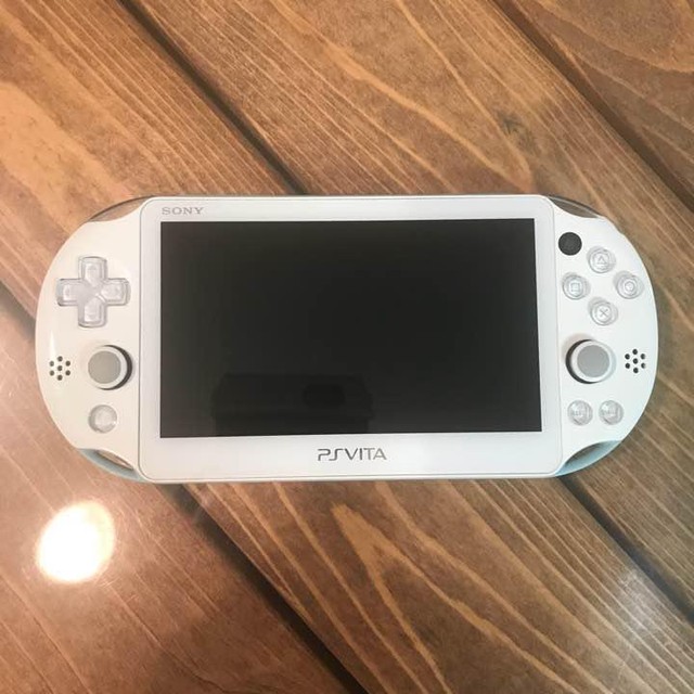 Playstation PS vita PCH2000ZA14 white blue console only From japan