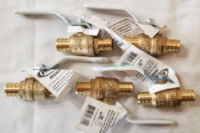 #ad 5 Pack PROFLO 3 4quot; PEX Brass Ball Valve Valves PFX462F Pex Tubing Valve $35.99