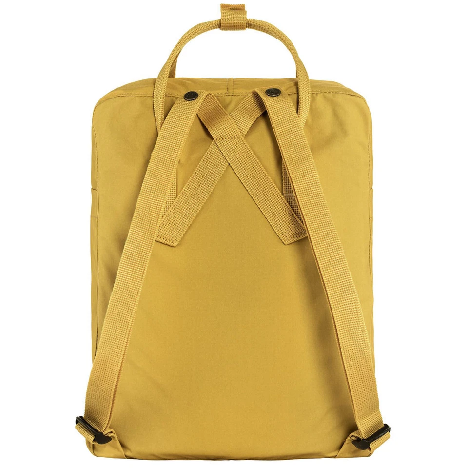 Fjällräven Kanken Kånken Mochila Para Laptop Bolsa De Ocio Zorro Amarillo NUEVO - Imagen 3 de 4