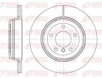 Remsa 2X Bremsscheibe Hinten Ø320 Mm BelüFtet FüR Bmw 5Er Touring E61 525D 520D