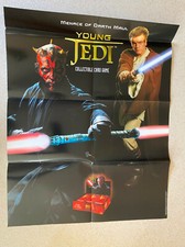 STAR WARS Young Jedi Collectible Card Game (1999) -- 22 x 27 PROMO POSTER