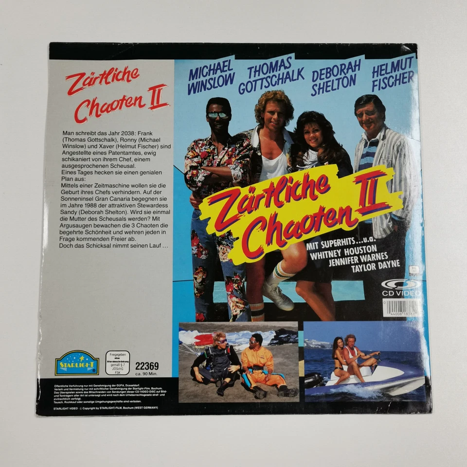 Laser Disk Disc - LD Zärtliche Chaoten 2 - Bild 2 von 4