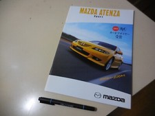 Mazda ATENZA Sport Japanese Brochure 2003/07 GG3S GGES L3-VE LF-DE Mazda6