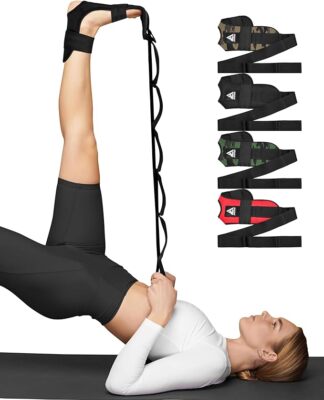 RDX Yoga Stretching Strap Ankle Ligament Stretcher Belt leg stretcher Hamstring