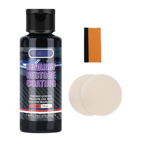 Kit Lucidatura Restauro Fari Auto Kit Riparazione Fari Lucidatrice Luci - Foto 14 di 17