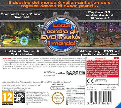 Generator Rex Agent of Providence Nintendo 3DS ACTIVISION BLIZZARD - Picture 2 of 2