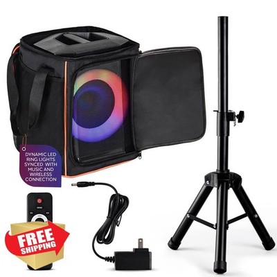 Pyle Bluetooth Speaker 8'' Woofer w/Bag