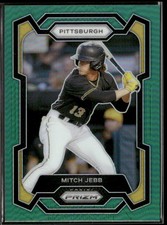 2024 Panini Prizm #259 Mitch Jebb Ruby Wave Prizms