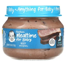 Mealtime for Baby, 2nd Foods®, Beef and Gravy, 2.5 oz (71 g)