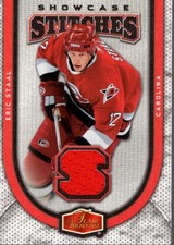 2006-07 Flair Showcase Stitches #SSES Eric Staal Jersey - HKY