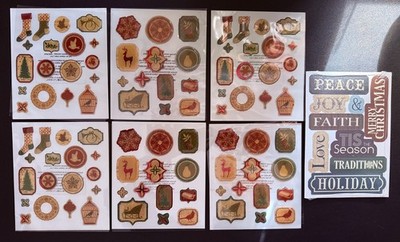 BUNDLE OF 4!!! Creative Memories WINTER REFLECTION x1 and CM Noel Expoxy x3 pack