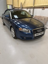 Audi A4 Convertible 2007 Manual 2.0lt TDI Spares Or Repair