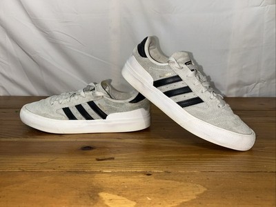 Adidas Busenitz ART EF8471 Grey Black White Suede Sneakers Skate Shoes Men s 7