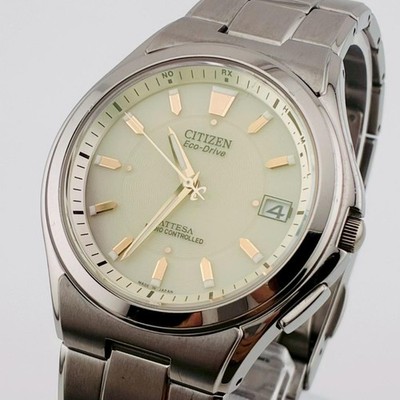 CITIZEN ATTESA Eco-Drive Radio-Controlled Men's Watch H110-T011331 From Japan