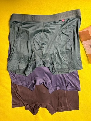 Herren Boxershorts 3er Danish Endurance Gr.XL Sport / Wandern Neu