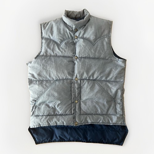 Vintage Schott Down Et Plume NYC Puffer Vest Goose Down Feather 70s