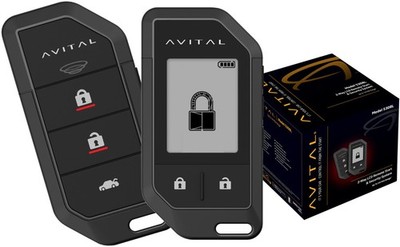 Avital 5308L 2-Way LCD Remote Start & Vehicle Security System
